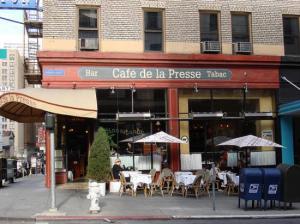 Cafe de la Presse, San Francisco dining, French restaurant
