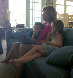 reading time, books, children's books, grandmothering