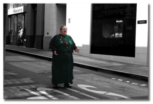opera in the alley, San Francsico, street opera, love