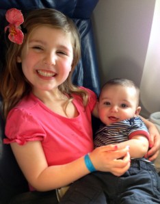 baby, sibling, sister, brother, happy