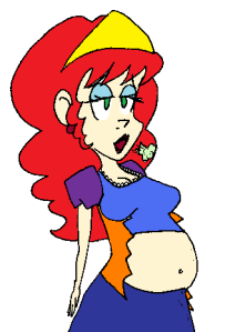 female belly, bikini