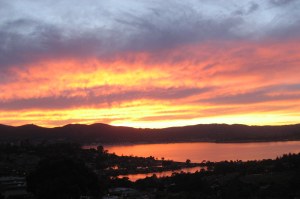 Sunset by Pamela S. Wight