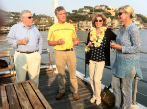 China Cabin, toast, Equinox, Belvedere-Tiburon Landmarks