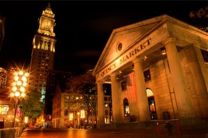 Quincy Market, Boston, dining