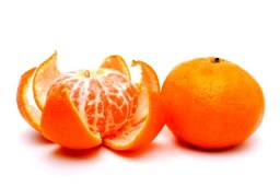 tangerine, unpeeling