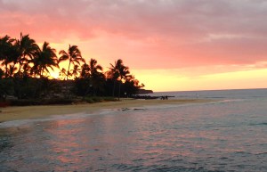 sun, sunrise, Kauai