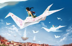 childhood,crane,fly,girl,japan,origami-8d99a399ad3489d0c9361885b3c56822_h