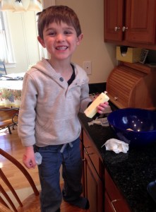 baking, grandchildren, chocolate chip cookies