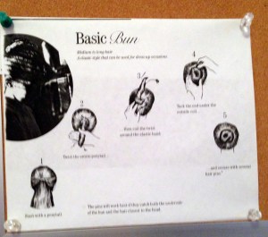 ballet bun instructions