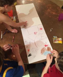 writing Valentines, children's Valentine poem,