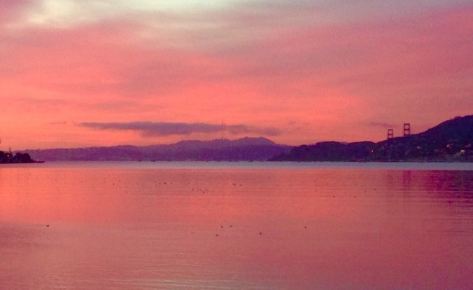 Golden Gate Bridge, San Francisco, sunrise