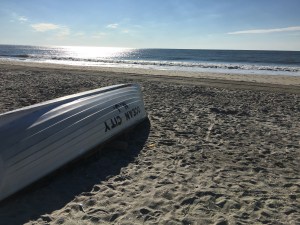 Ocean City NJ, lifeguard rowboad