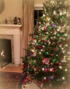 home for Christmas, Christmas tree