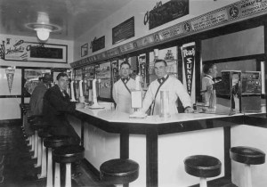 soda shop, 1940s, true story, before WWII