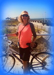 Ocean City NJ Boardwalk, bking on the boardwalk