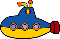 pixabay, yello submarine