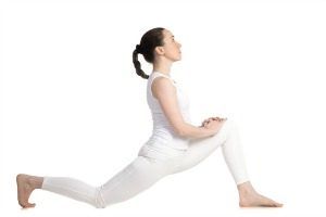 yoga lunge