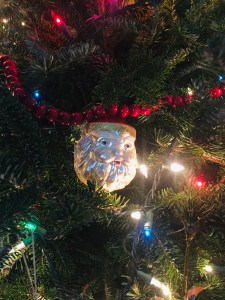 Christmas, ornament, Santa