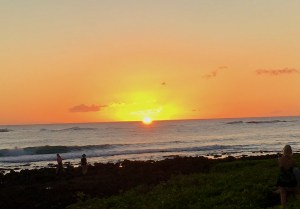 sunset, Kauai