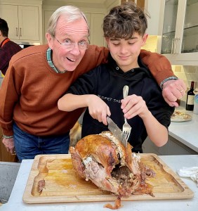 gravy, cooking, grandchildren, slowing down life