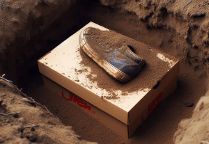 Created by Bing Co-Pilot Design, buried shoebox