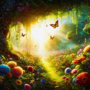 magical garden, Co-pilot Bing Design, cookie recipe